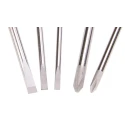 Stanley Tools Standard Screwdriver Set, 5-Piece with Parallel Tips 4 mm, 3.5 mm, 5.5 mm & Phillips PH1, PH2 0-65-440