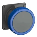 Amphenol Industrial Panel Mount Industrial Power Connector 32A, 230V, Blue, 2P+PE, Screw Clamp Terminals, Easy & Safe IP67