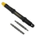Stanley Interchangeable Standard Phillips Screwdriver Set, 3-Piece, Tip Sizes 1/8 in, 5/32 in, PH0, PH1 66-344M