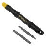 Stanley Interchangeable Standard Phillips Screwdriver Set, 3-Piece, Tip Sizes 1/8 in, 5/32 in, PH0, PH1 66-344M