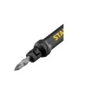 Stanley Interchangeable Standard Phillips Screwdriver Set, 3-Piece, Tip Sizes 1/8 in, 5/32 in, PH0, PH1 66-344M
