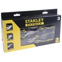 Stanley 3-Piece Plier Set Combination Cutters Long Nose Pliers Heat Treated Chrome-Carbon Steel 4-84-488