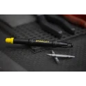 Stanley Interchangeable Standard Phillips Screwdriver Set, 3-Piece, Tip Sizes 1/8 in, 5/32 in, PH0, PH1 66-344M