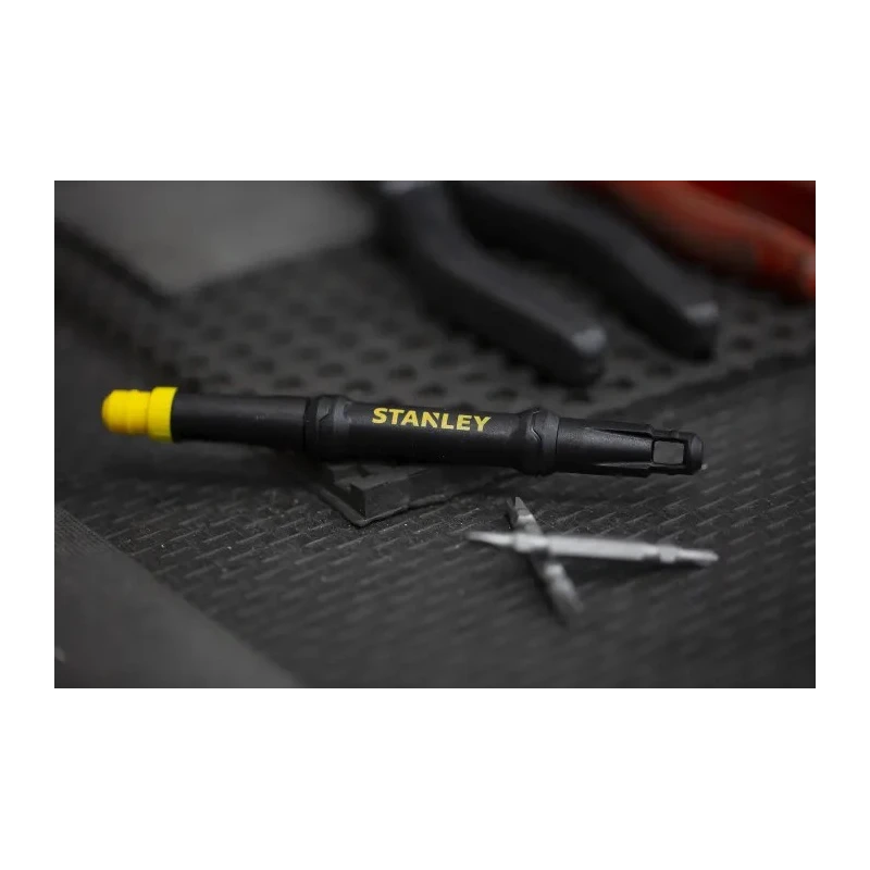 Stanley Interchangeable Standard Phillips Screwdriver Set, 3-Piece, Tip Sizes 1/8 in, 5/32 in, PH0, PH1 66-344M