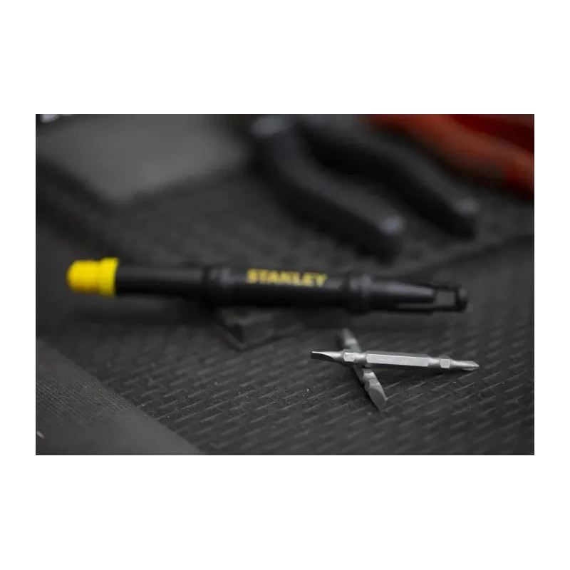 Stanley Interchangeable Standard Phillips Screwdriver Set, 3-Piece, Tip Sizes 1/8 in, 5/32 in, PH0, PH1 66-344M