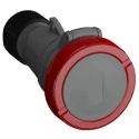 Amphenol Industrial Rated Industrial Power Connector 32A 415V IP67 Red Cable Mount 3P+N+PE Easy & Safe IP67