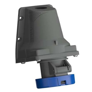 Amphenol Industrial Wall Mount Industrial Power Connector 2P+PE 16A 230V IP67 Easy & Safe 2CMA101213R1000 216ERS6W