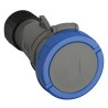 Amphenol Industrial Industrial Power Connector IP67 Rated 32A 230V Cable Mount 2P+PE Easy & Safe 2CMA101142R1000 232EC6W