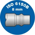 PREVOST Composite Body Safety Quick Connect Coupling 1/4 in Female BSP ISI 081101CP
