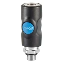 PREVOST Composite Body Safety Quick Connect Coupling 3/8 in Male BSP ISI 061152CP