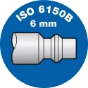 PREVOST Composite Body Safety Quick Connect Coupling 3/8 in Male BSP ISI 061152CP