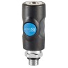 PREVOST Composite Body Safety Quick Connect Coupling 1/2 in Male BSP ISI 061153CP