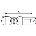 PREVOST Composite Body Safety Quick Connect Coupling, 8mm ISI 061808CP