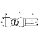 PREVOST Composite Body Safety Quick Connect Coupling, 8mm ISI 061808CP