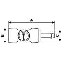 PREVOST Composite Body Safety Quick Connect Coupling 10mm ISI 061810CP