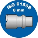 PREVOST Composite Body Safety Quick Connect Coupling 10mm ISI 081810CP