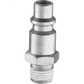 PREVOST Treated Steel Plug for Pneumatic Quick Connect Coupling 3/8 in Male BSP IRP 086152P