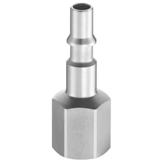 PREVOST Treated Steel Plug for Pneumatic Quick Connect Coupling 1/4 in Female BSP CRP 066101P2