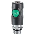 PREVOST Composite Body Safety Quick Connect Coupling 3/8 in Male BSP ESI 071152CP