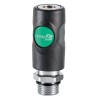 PREVOST Composite Body Safety Quick Connect Coupling 3/8 in Male BSP ESI 071152CP