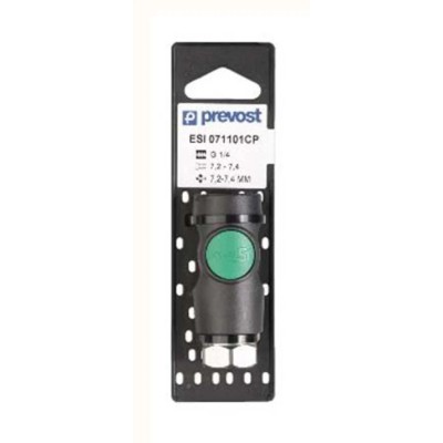 PREVOST Composite Body Safety Quick Connect Coupling 1/2 in Female BSP, Euro Standard S1 Series, Operating ESI 071103CP