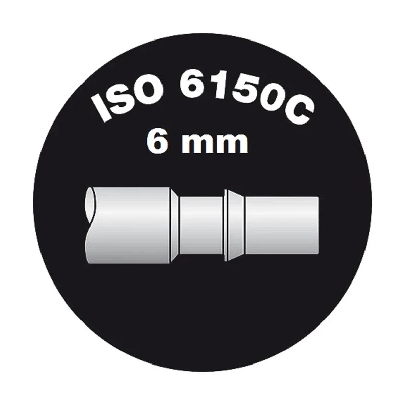 PREVOST Treated Steel Plug for Pneumatic Quick Connect Coupling 8mm CRP 066808P2