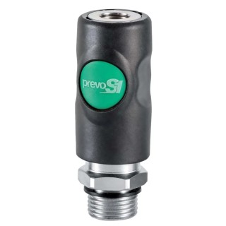PREVOST Composite Body Safety Quick Connect Coupling 1/4 in Male BSP ESI 071151CP