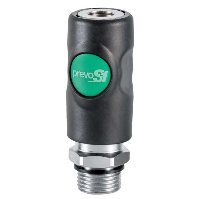 PREVOST Composite Body Safety Quick Connect Coupling 1/4 in Male BSP ESI 071151CP