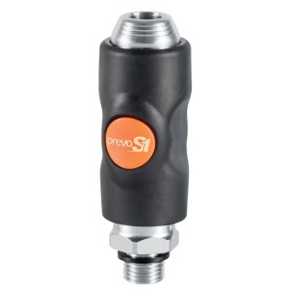 PREVOST Composite Body Safety Quick Connect Coupling 1/4 in Male BSP BSI 061151CP