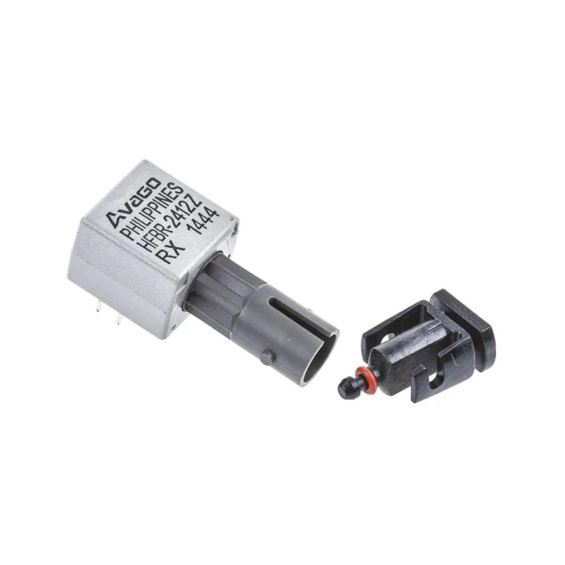 Broadcom Fibre Optic Receiver 5 MBd 865 nm Round ST Connector HFBR-2412Z