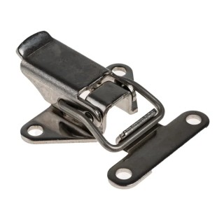 RS PRO Stainless Steel Lockable Draw Latch 41 mm x 41 mm x 14 mm 665-9948
