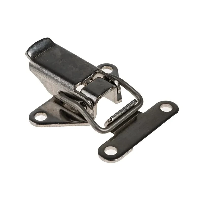 RS PRO Stainless Steel Lockable Draw Latch 41 mm x 41 mm x 14 mm 665-9948