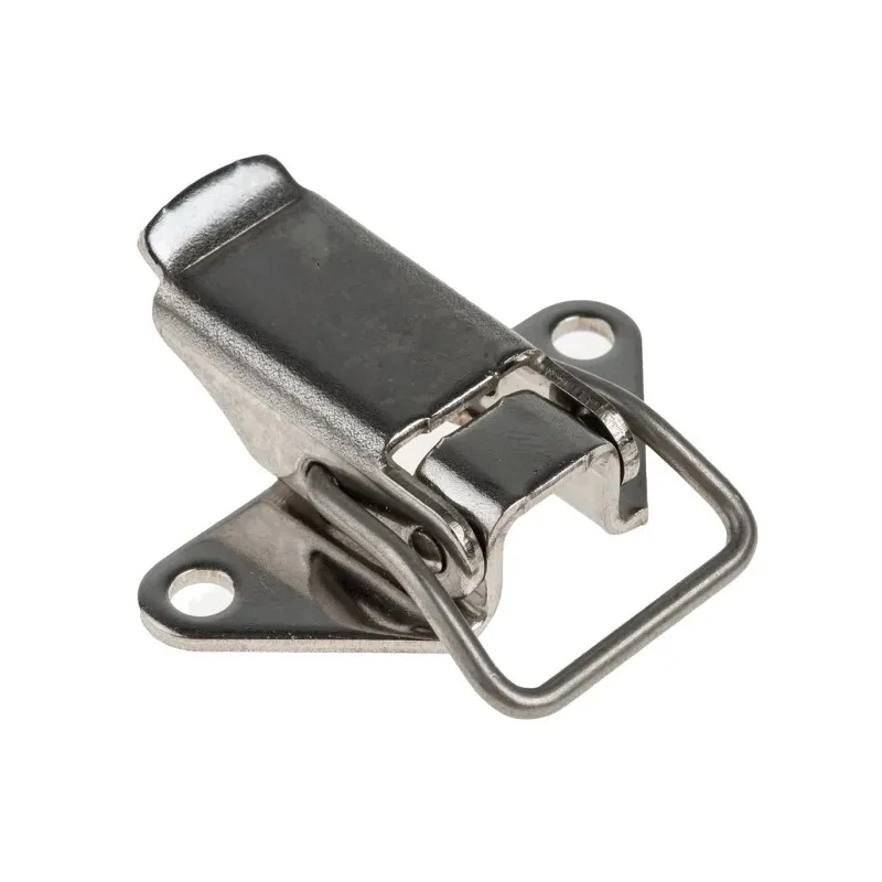 RS PRO Stainless Steel Lockable Draw Latch 41 mm x 41 mm x 14 mm 665-9948