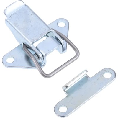 RS PRO Steel Lockable Draw Latch Zinc Plated 41 mm x 41 mm x 14 mm 665-9945