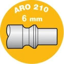 PREVOST Treated Steel Plug for Pneumatic Quick Connect Coupling 3/8 in Female BSP ARP 066102P2