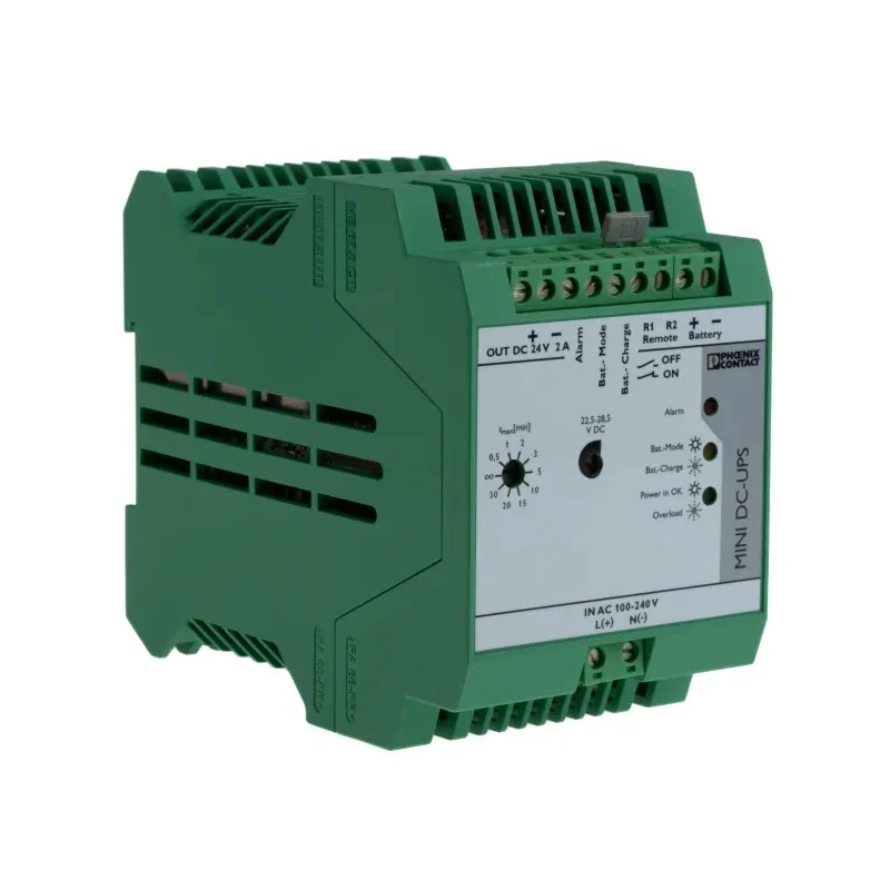 Phoenix Contact Uninterruptible Power Supply 350V dc Input 48W 24V dc Output 2A MINI-DC 2866640