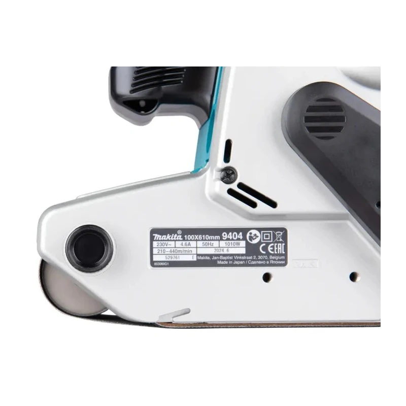 Makita Corded Brushed Motor Belt Sander 100 x 610 mm Belt Size 1010W 110V 9404/1