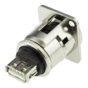 Switchcraft USB Type A Female to USB B Female Adapter EHUSBBAXPKG