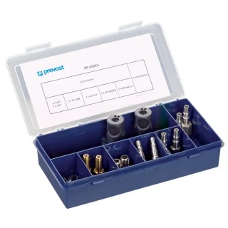 PREVOST Composite Body Safety Quick Connect Coupling with Adapter Kit 1/4 in Female Male BSP 8mm BR 600CS