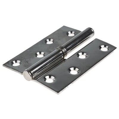 ROCA Stainless Steel Butt Hinge with Lift Off Pin, Right-Handed, 102 mm x 78 mm x 2.5 mm 665-9951
