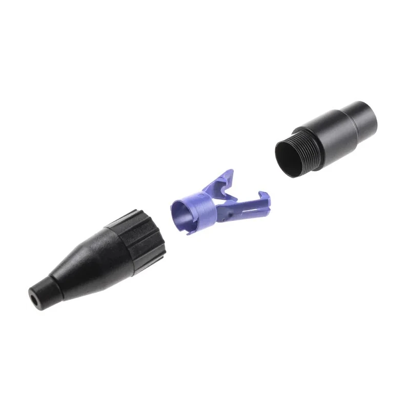 Amphenol Industrial Cable XLR Connector Straight 120V Female 3 Way Tin Plating AC3FBJ