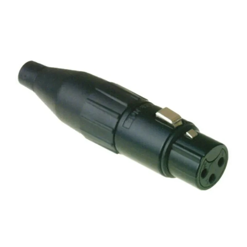 Amphenol Industrial Through Hole 3 Way Female XLR Connector, Straight Orientation, Tin Plating, 133V AC3FB