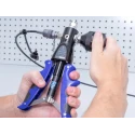Time Electronics Hand Pump Pressure Pump Kit 7090, Maximum Pressure 40 bar, Vacuum to -950 mbar, Hose Length 1m