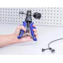 Time Electronics Hand Pump Pressure Pump Kit 7090, Maximum Pressure 40 bar, Vacuum to -950 mbar, Hose Length 1m