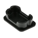 RS PRO Dust Cap for Use With Female 9-Pin D-Sub Connector Carbon Black Reinforced Polypropylene 666-0910