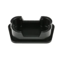 RS PRO Dust Cap for Use With Female 9-Pin D-Sub Connector Carbon Black Reinforced Polypropylene 666-0910