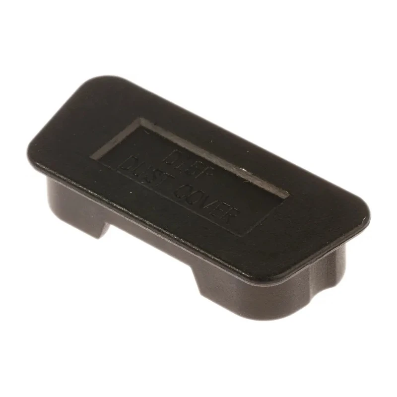 RS PRO Dust Cap for Use with D-Sub Connector Male 25 Contacts Black Polyethylene 666-0914