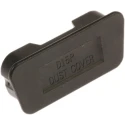 RS PRO Dust Cap for Use with D-Sub Connector Male 25 Contacts Black Polyethylene 666-0914