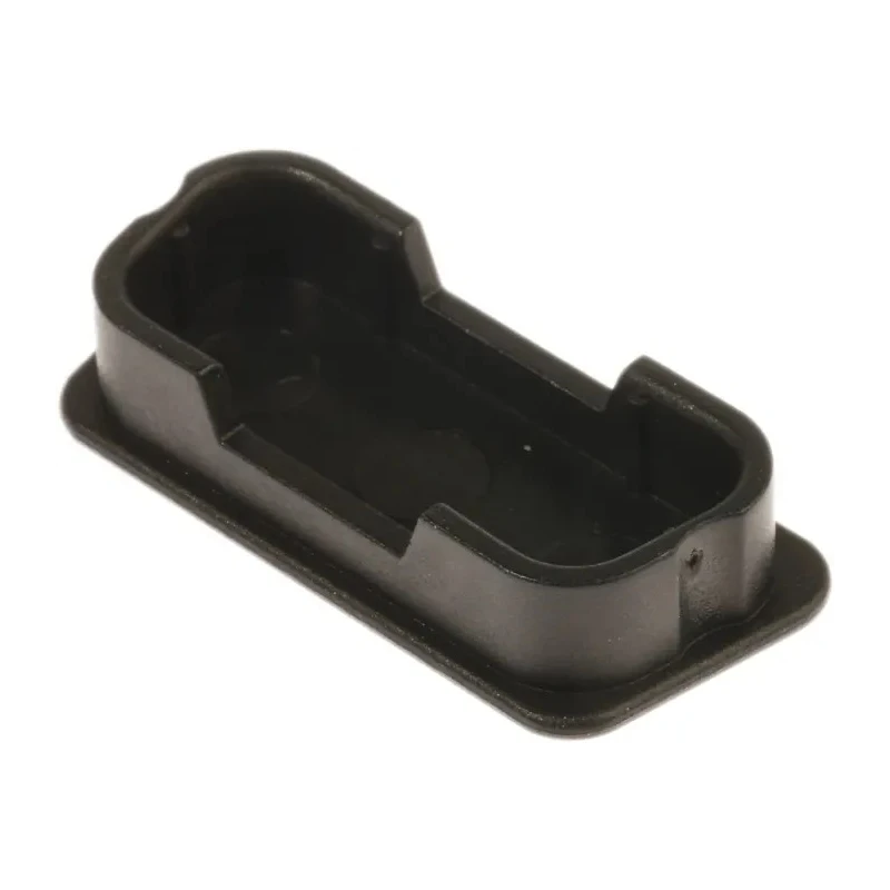 RS PRO Dust Cap for Use with D-Sub Connector Male 25 Contacts Black Polyethylene 666-0914