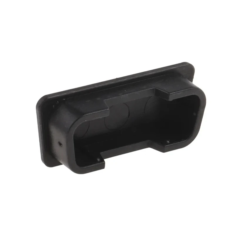 RS PRO Dust Cover for Use With D-Sub Connector, Female, 15 Contacts, Black Carbon Black Reinforced Polypropylene 666-0932